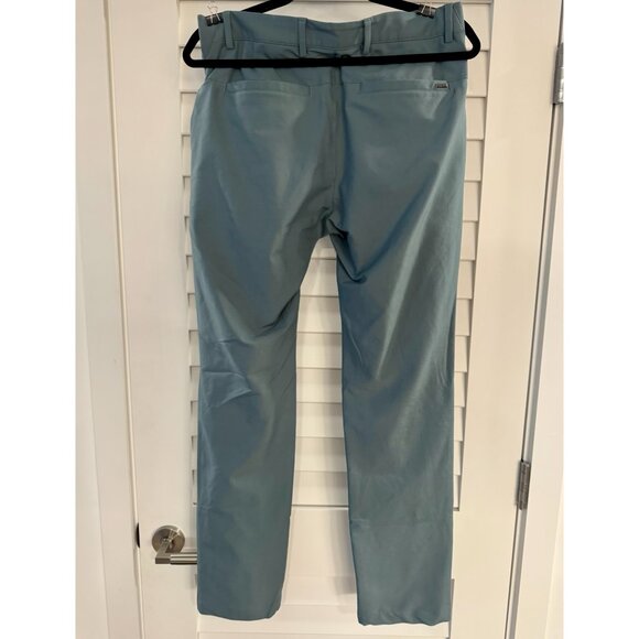Greg Norman Microlux Stretch Pants (Bainbridge Blue, Polyester, 30Wx32L) - Picture 3 of 3